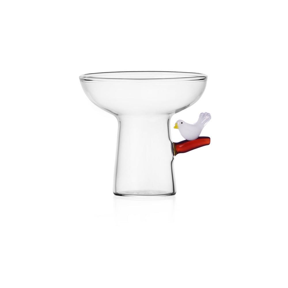 Ichendorf Milano Glass Dove Egg Cup, 8cm