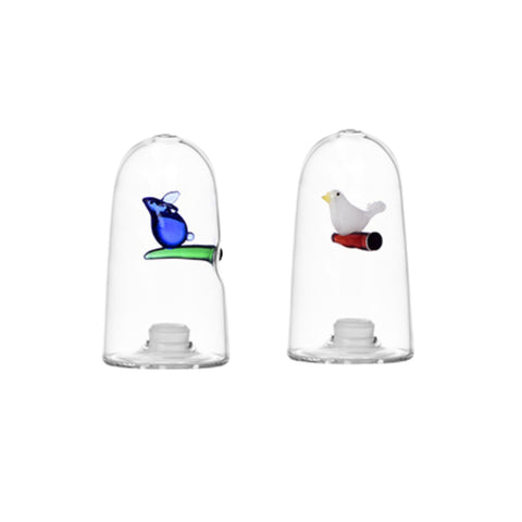 Ichendorf Milano Glass Set of Dove & Rabbit Salt & Pepper Shakers