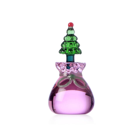 Ichendorf Milano Glass Limited Edition Stacked Gifts Candle Holder, 17cm