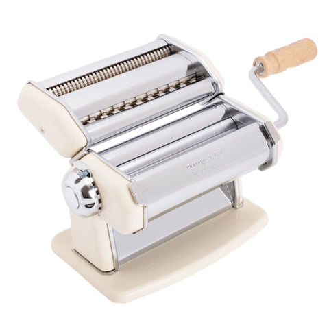 Imperia Ivory Pasta Maker with Dust Bag & Hopper
