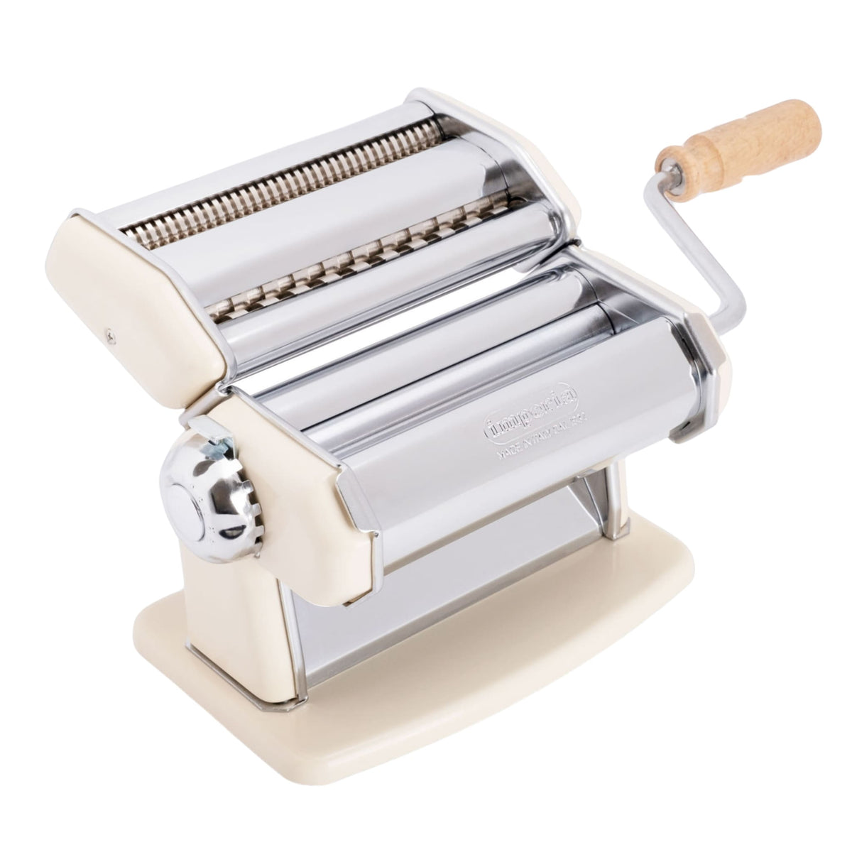 Imperia Ivory Pasta Maker with Dust Bag & Hopper | Buy online UK