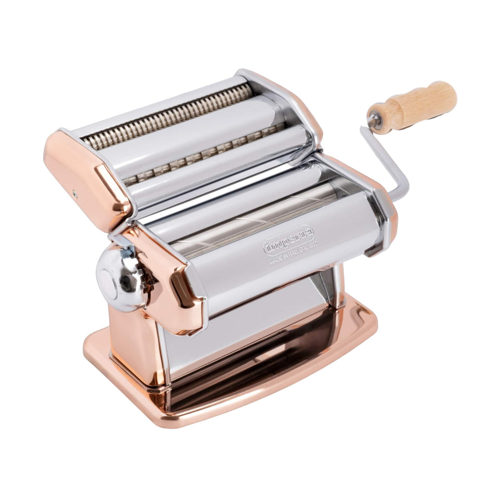 Imperia Copper Gourmet Pasta Maker with Textured Rollers