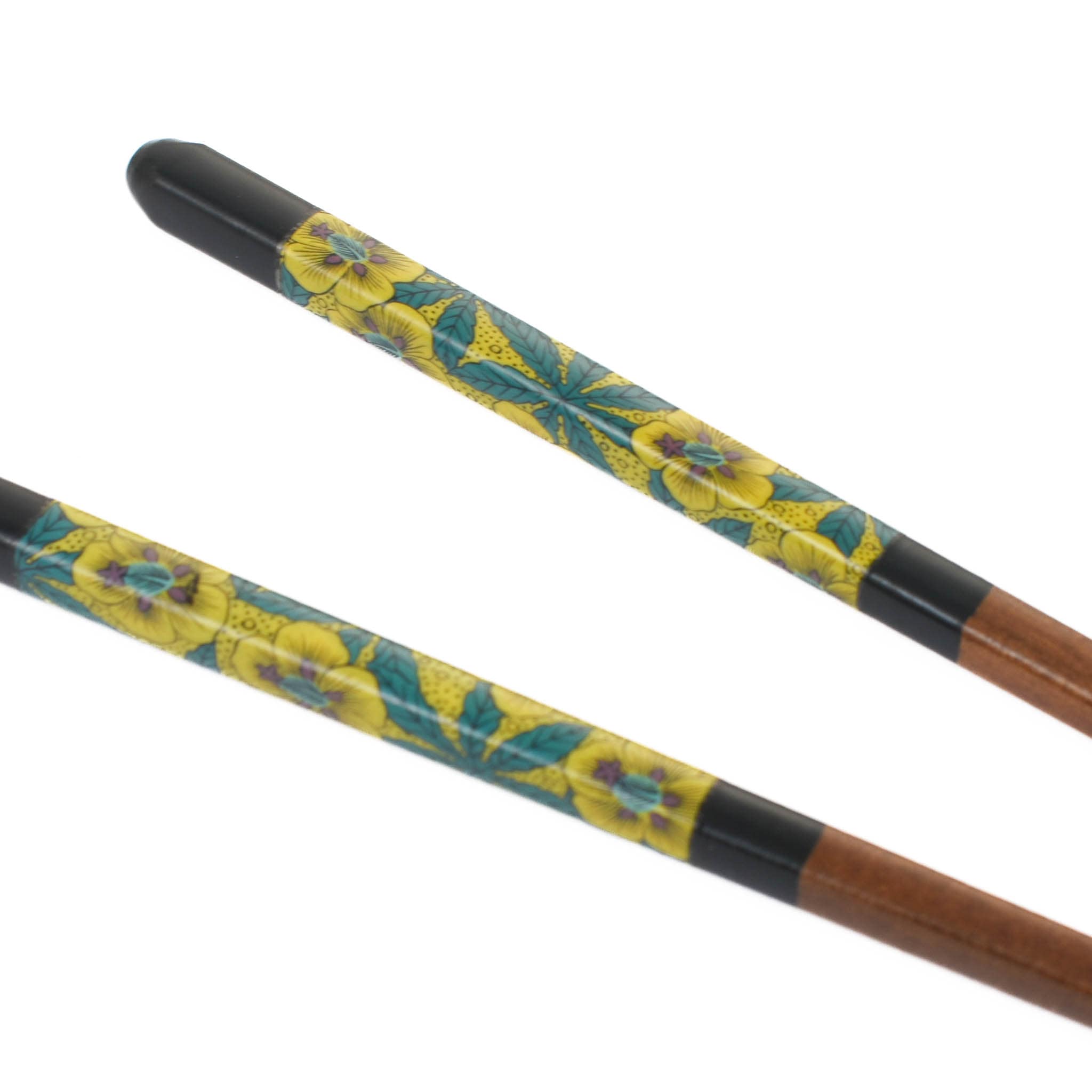 Seikou Aoi Floral Wooden Chopsticks