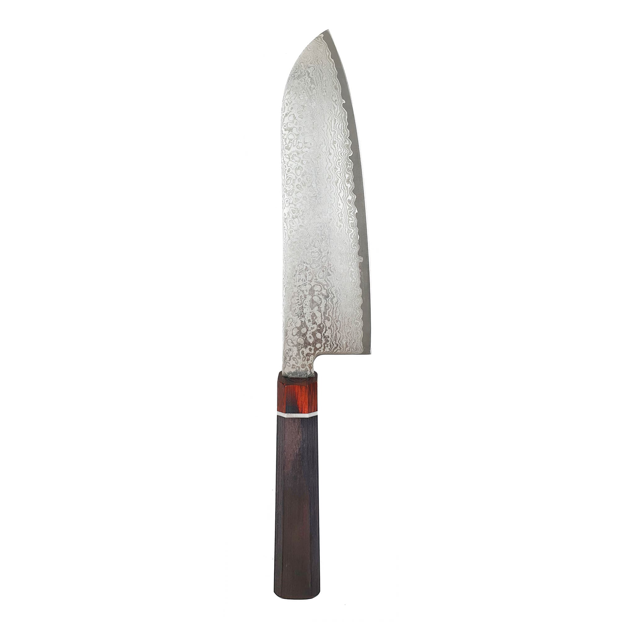 Yasuo Black Santoku Knife, 16.7cm