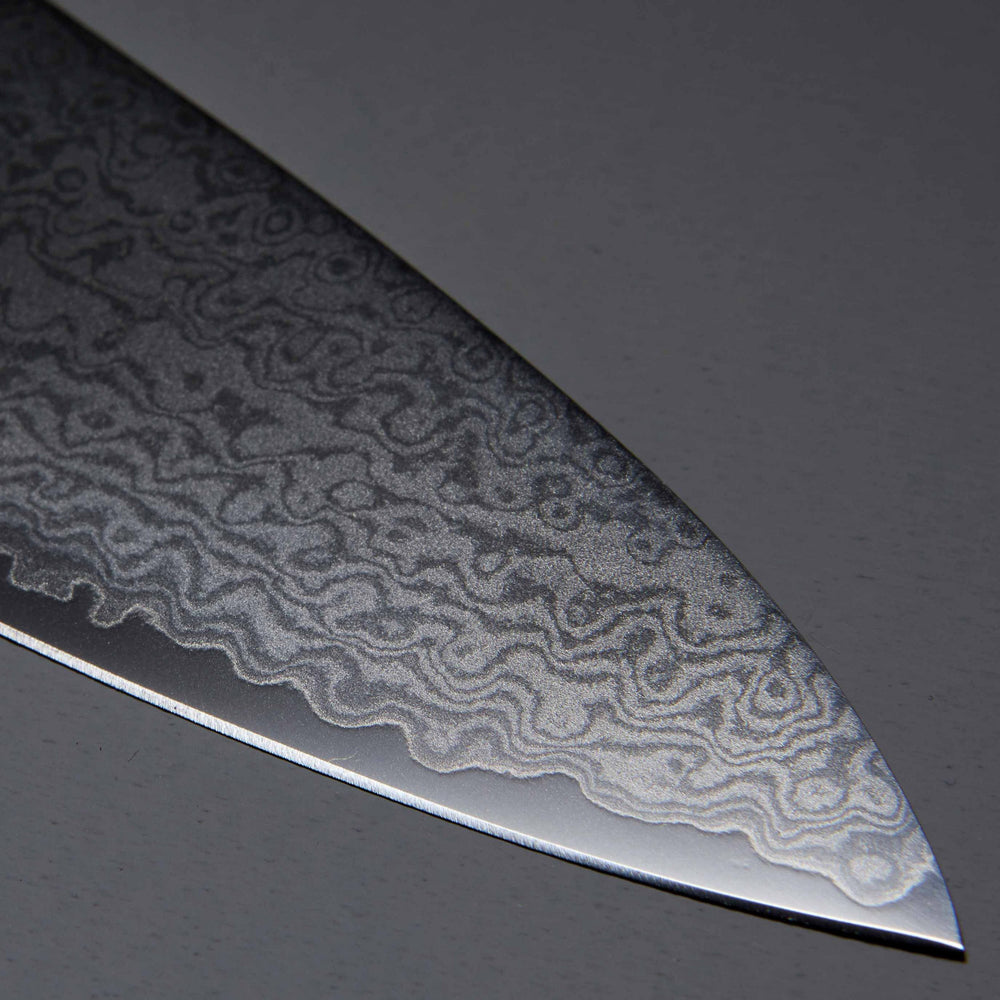 Senzo Twist Damascus Steel VG10 Core Santoku Knife, 16.7cm