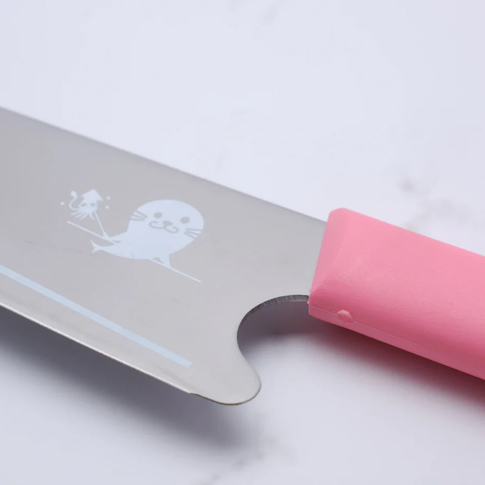 MAC Pink AUS8 Children's Knife, 12.5cm