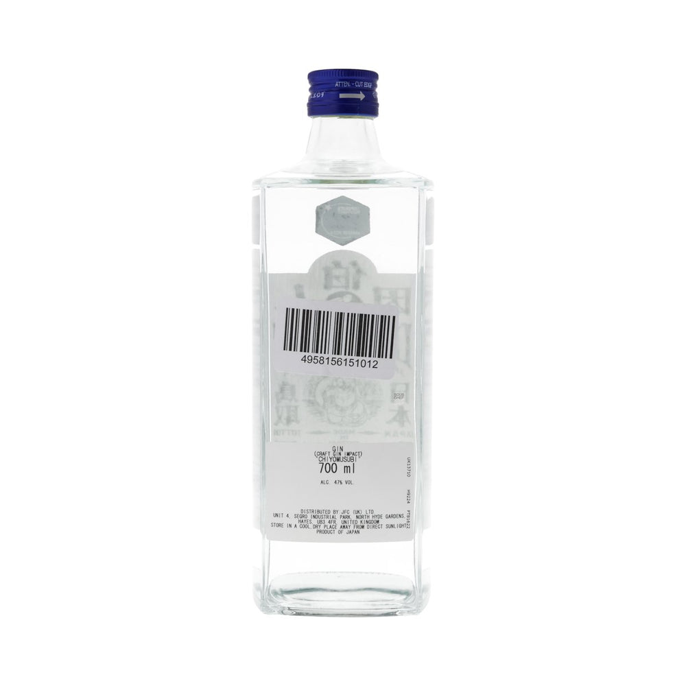 Chiyomusubi Craft Gin Impakuto 47%, 700ml