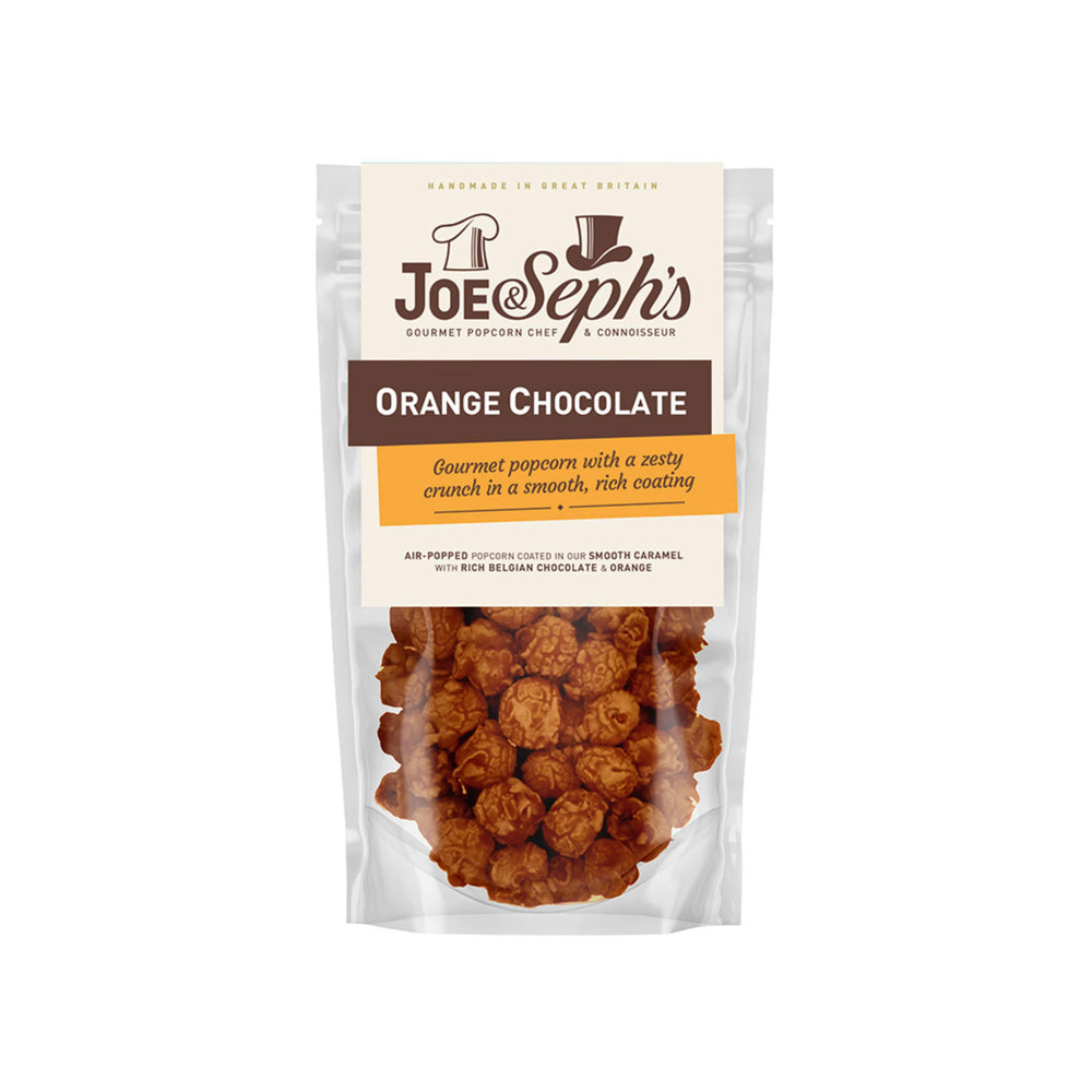 Joe & Seph's Orange Chocolate Popcorn, 70g