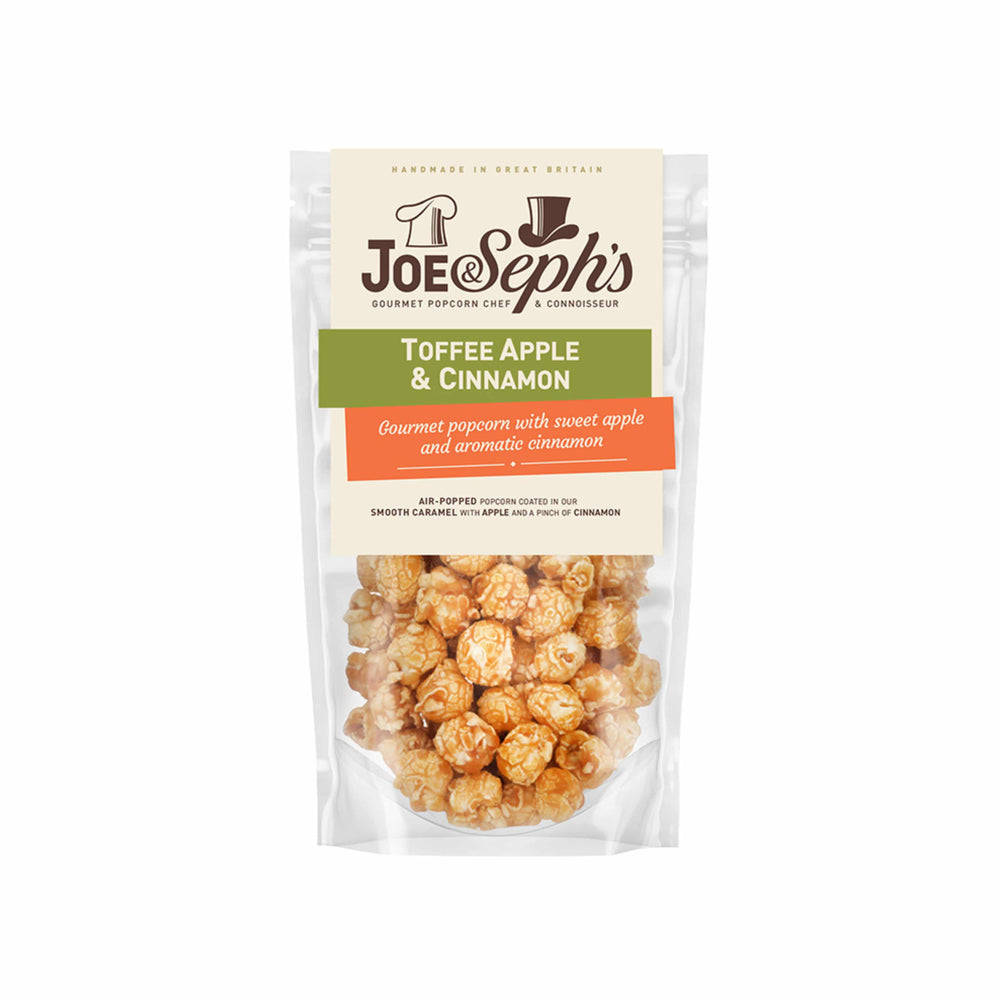 Joe & Seph's Toffee Apple & Cinnamon Popcorn, 70g