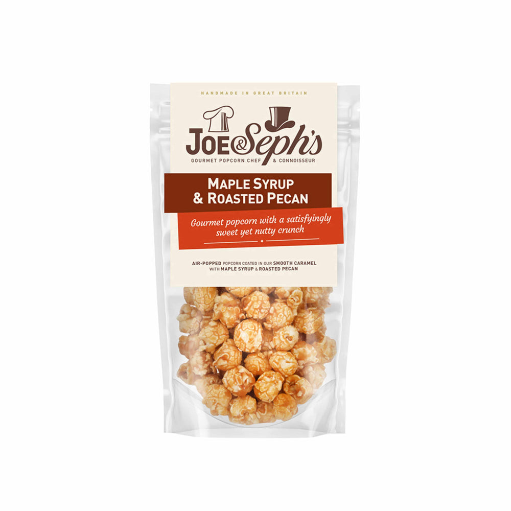Joe & Seph's Maple Syrup & Roasted Pecan Popcorn, 70g