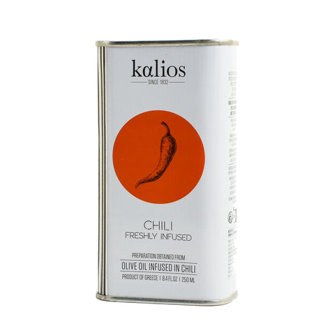 Kalios Green Chillli Infused Extra Virgin Olive Oil, 250ml