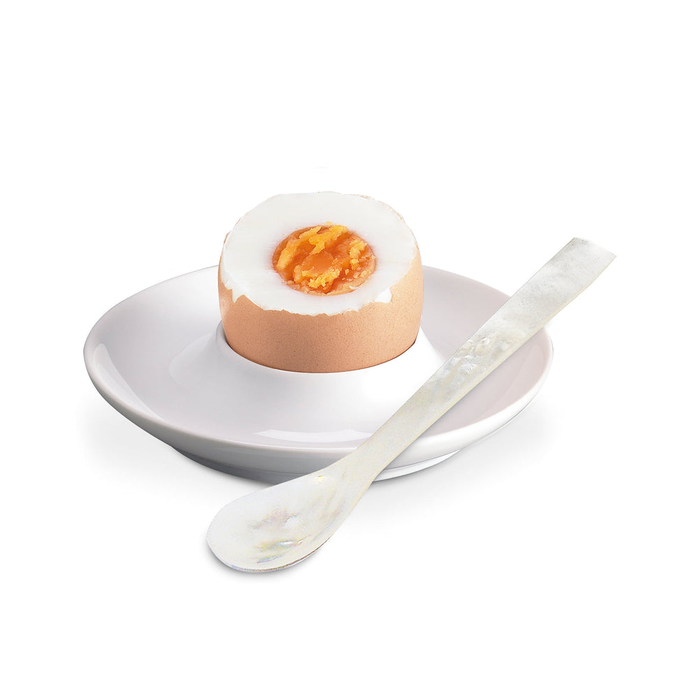 Cilio Mother of Pearl Egg & Caviar Spoon, 11cm
