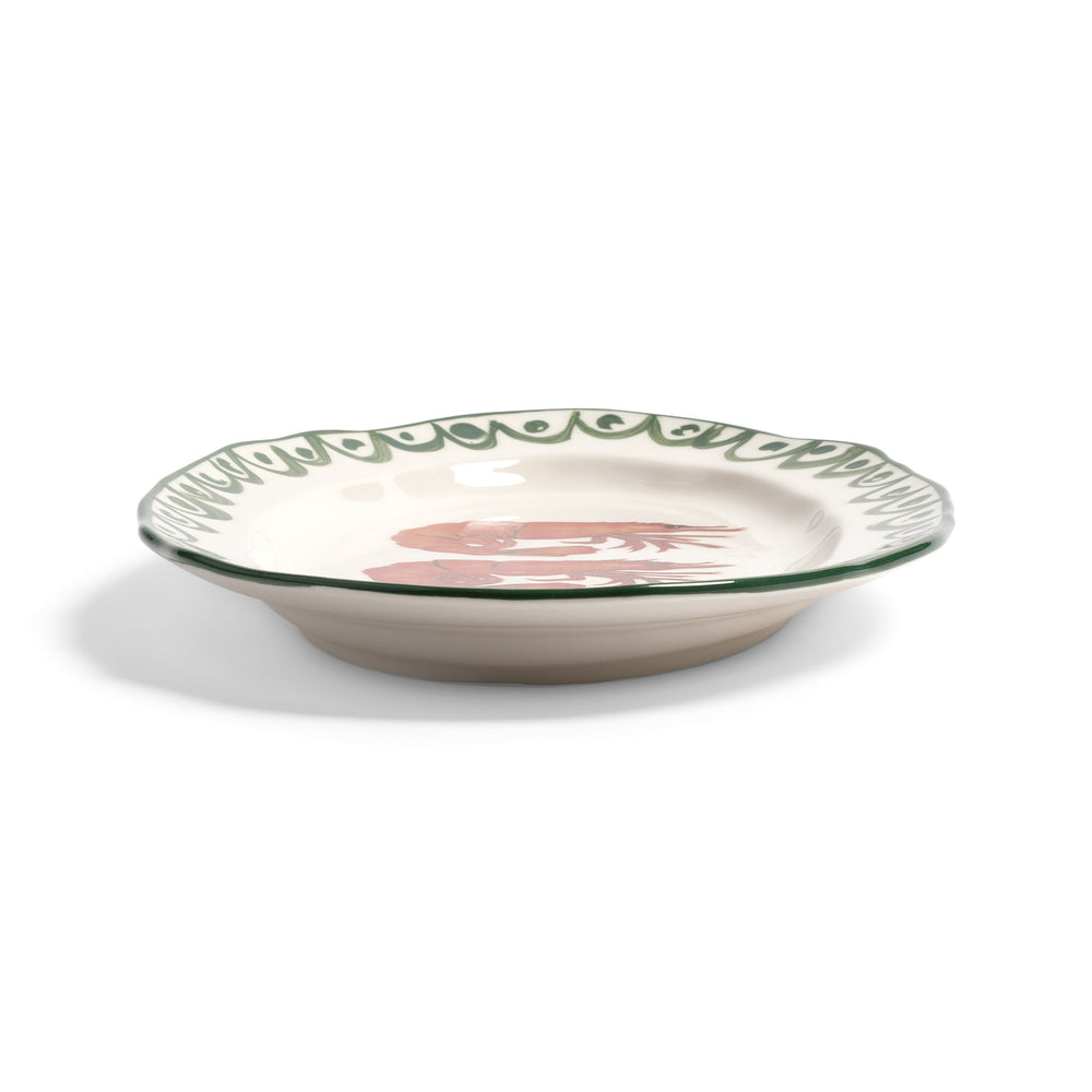 Prawn Ceramic Platter, 34.5cm