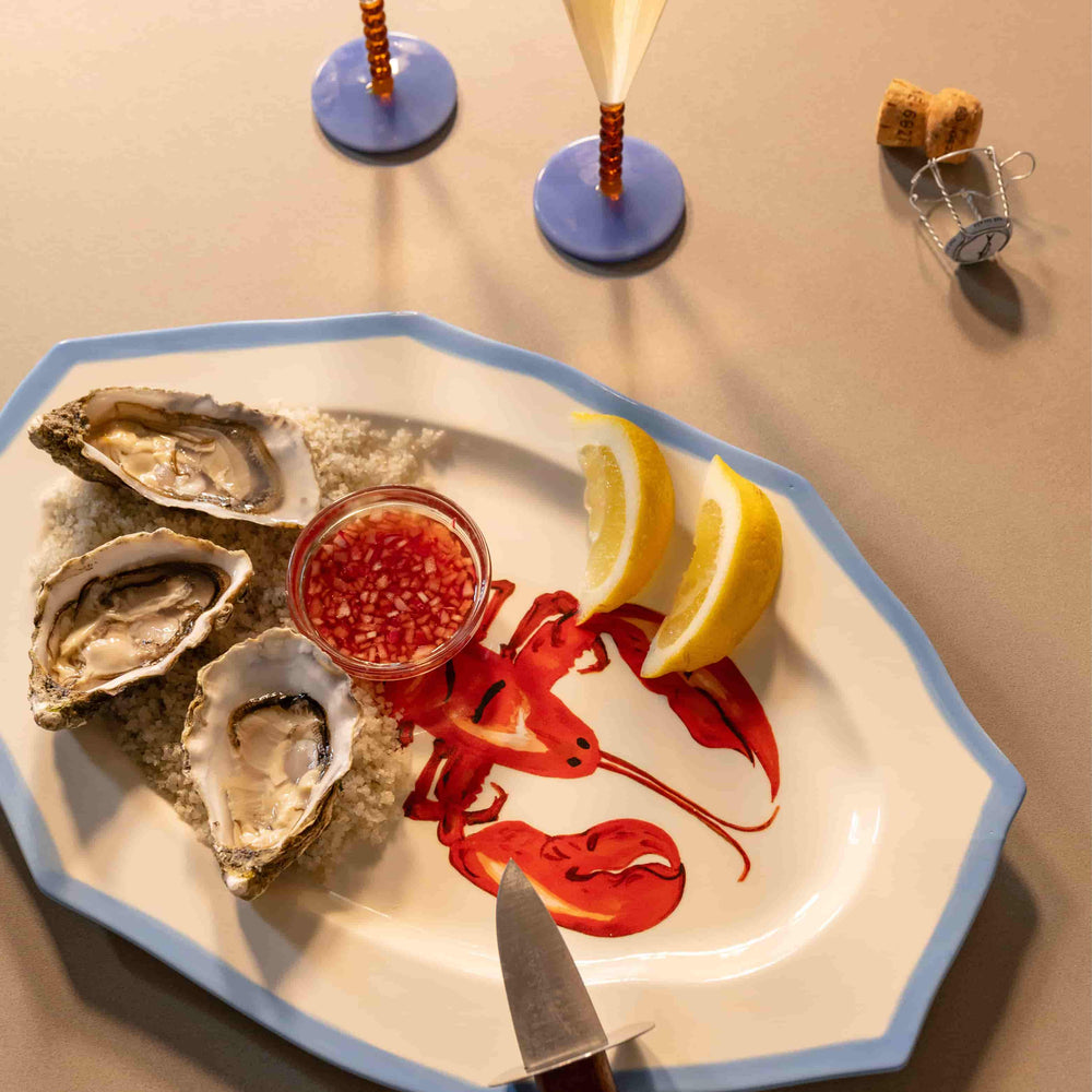 Lobster Ceramic Platter, 41.4cm