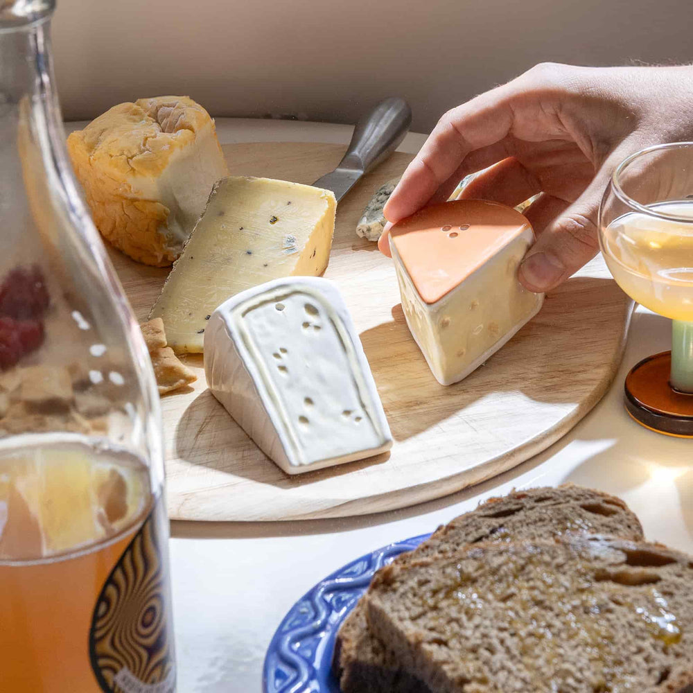 Cheese Salt & Pepper Shaker Set