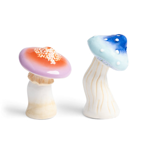 Magic Mushrooms Salt & Pepper Shaker Set