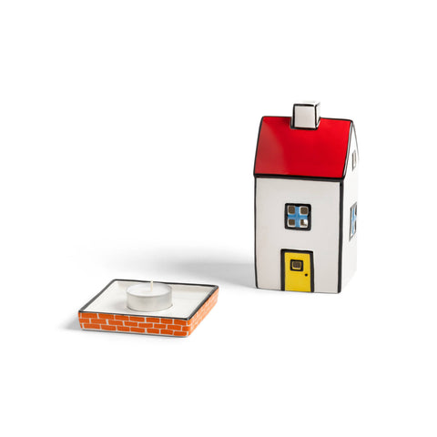 Haines Townhouse Ceramic Tealight, 17cm