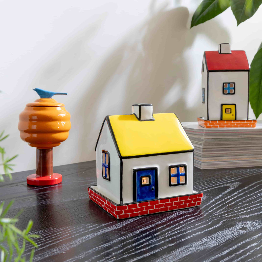 Haines Cottage Ceramic Tealight, 12.5cm