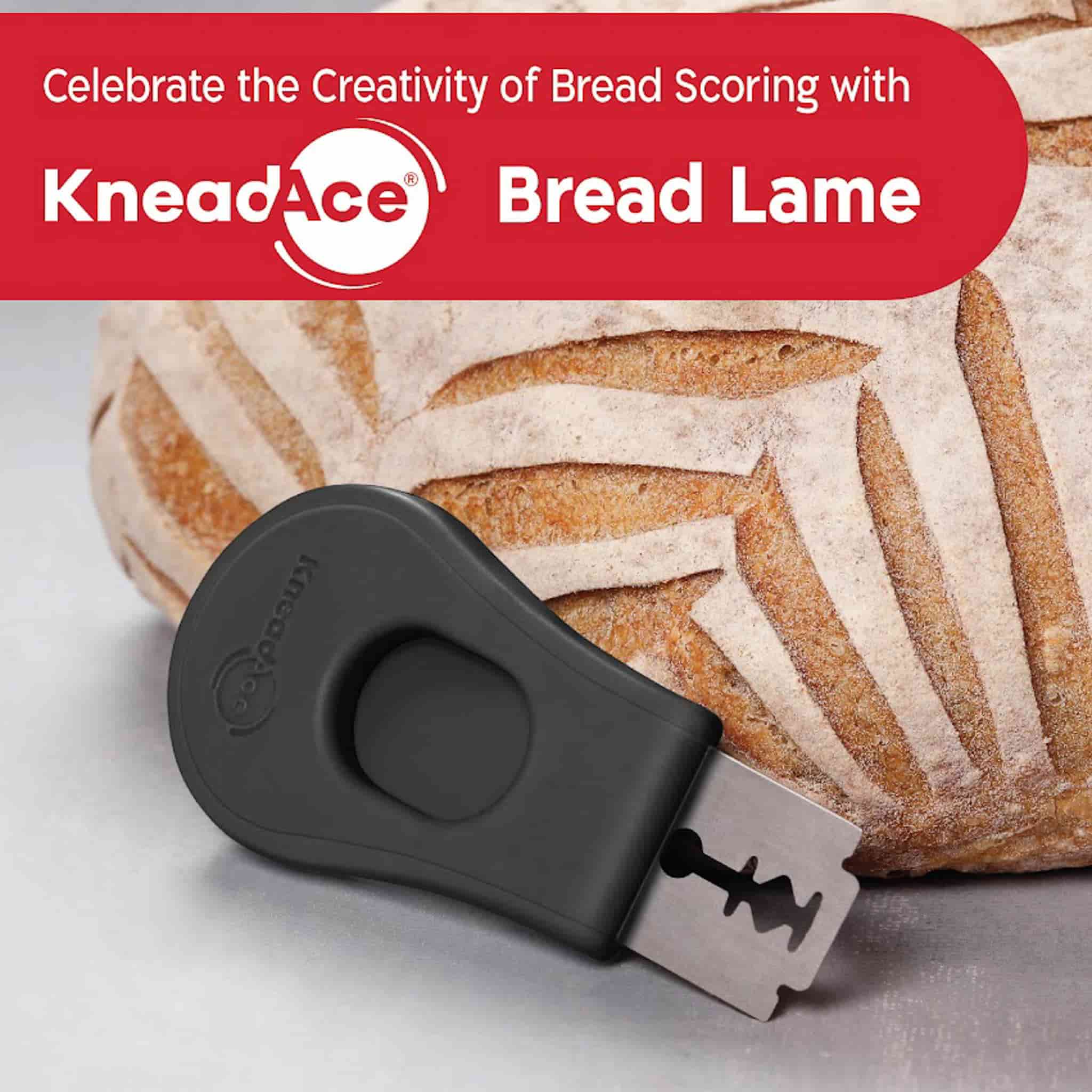 KneadAce Retractable & Magnetic Bread Lame