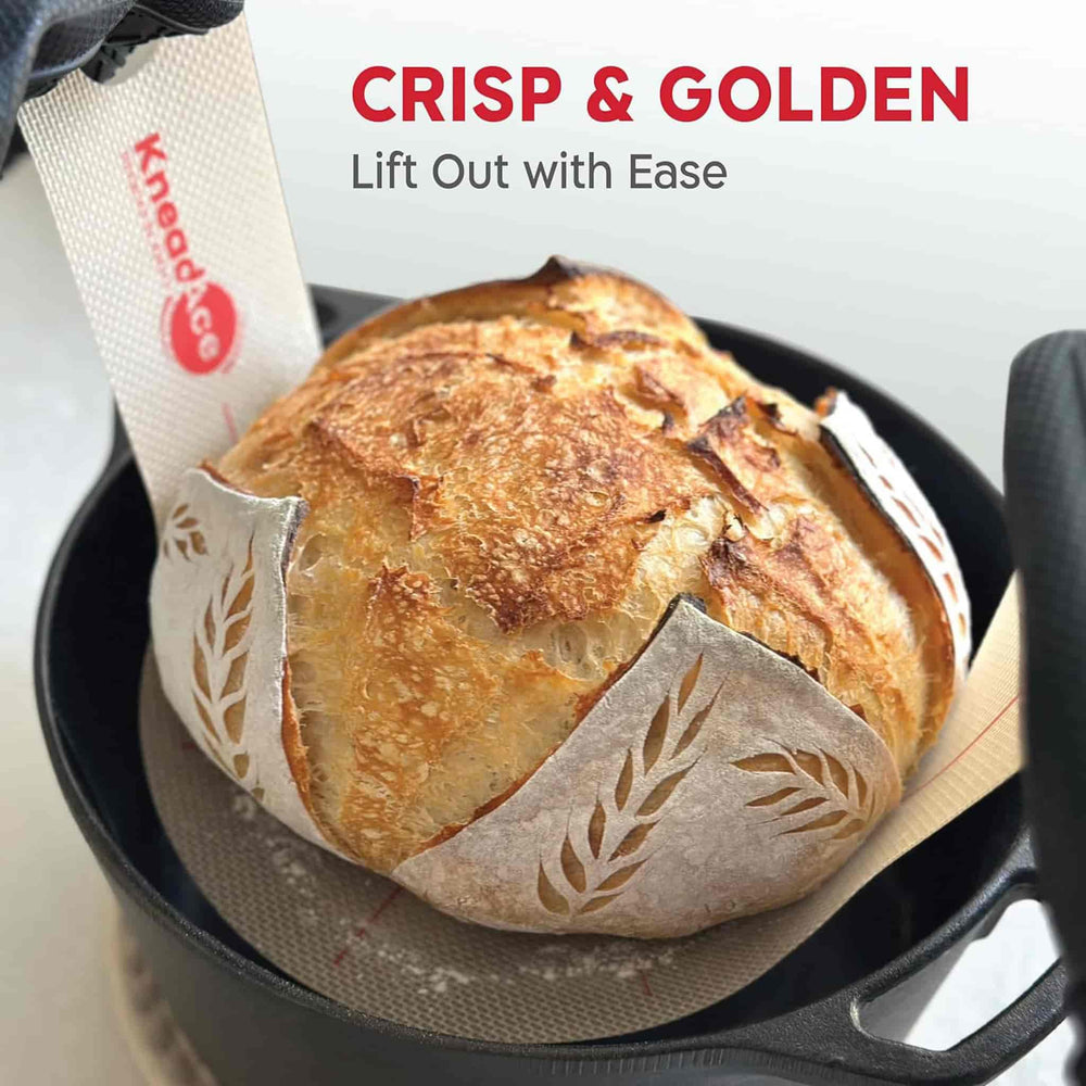 Set of 2 KneadAce Silicone Bread Slings, x2 Round