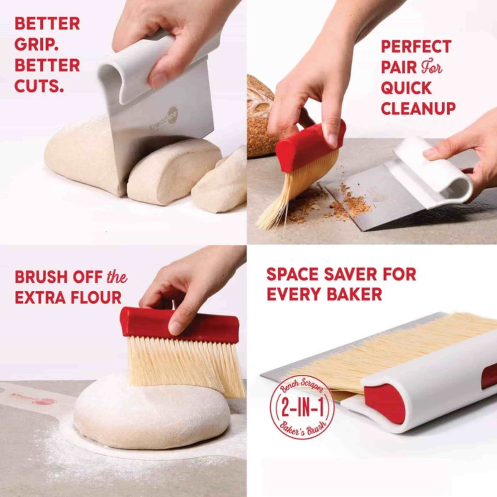 KneadAce Sourdough Essentials Set for Round & Oval Loaves