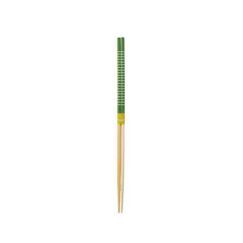 Japanese Green Stripe Cooking Chopsticks, 33cm