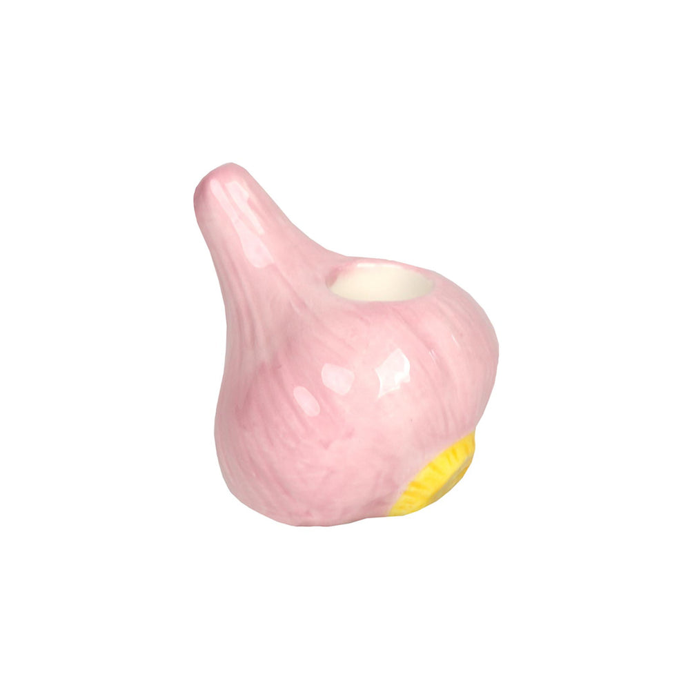Garlic Ceramic Candle Holder