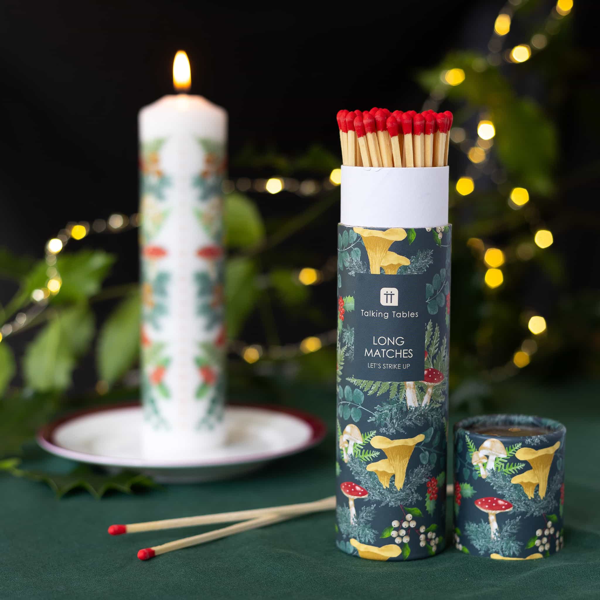 Pack of 50 Long Matches in Midnight Forest Gift Box