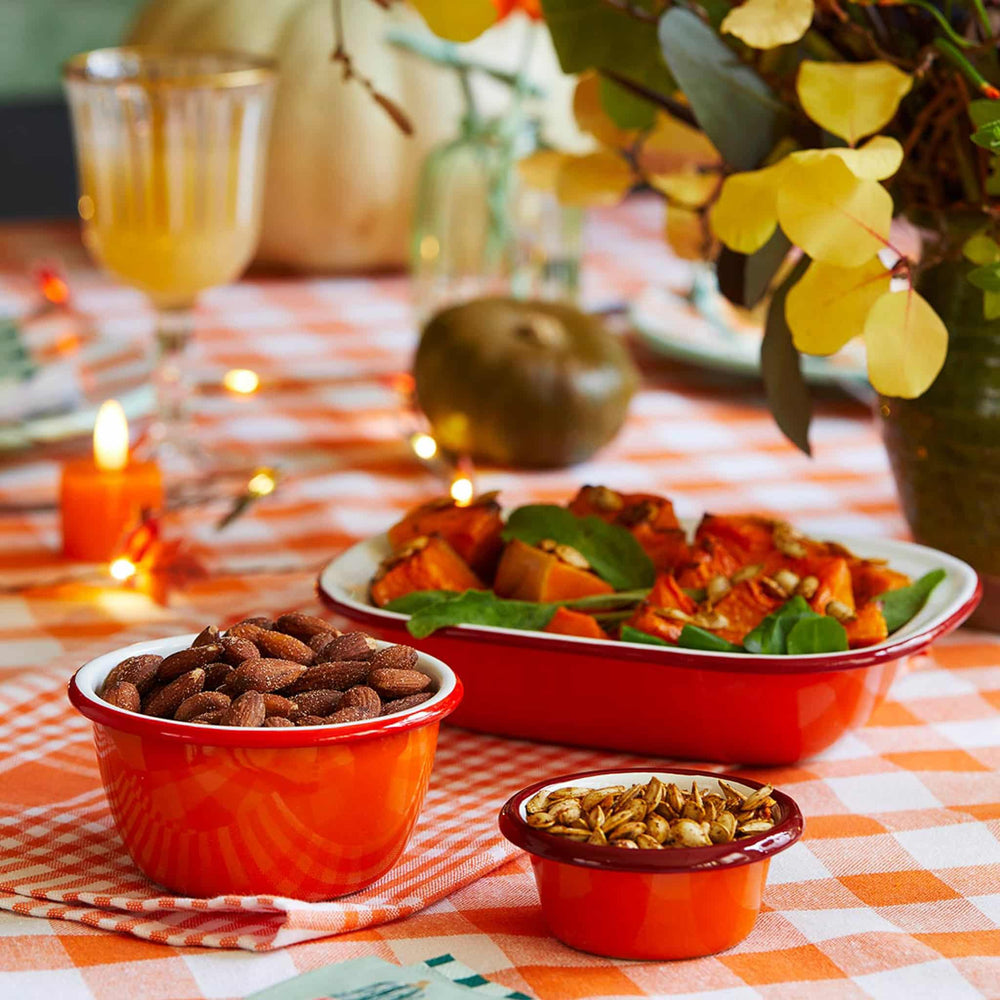 Chilli Enamel Small Bowl, 10cm