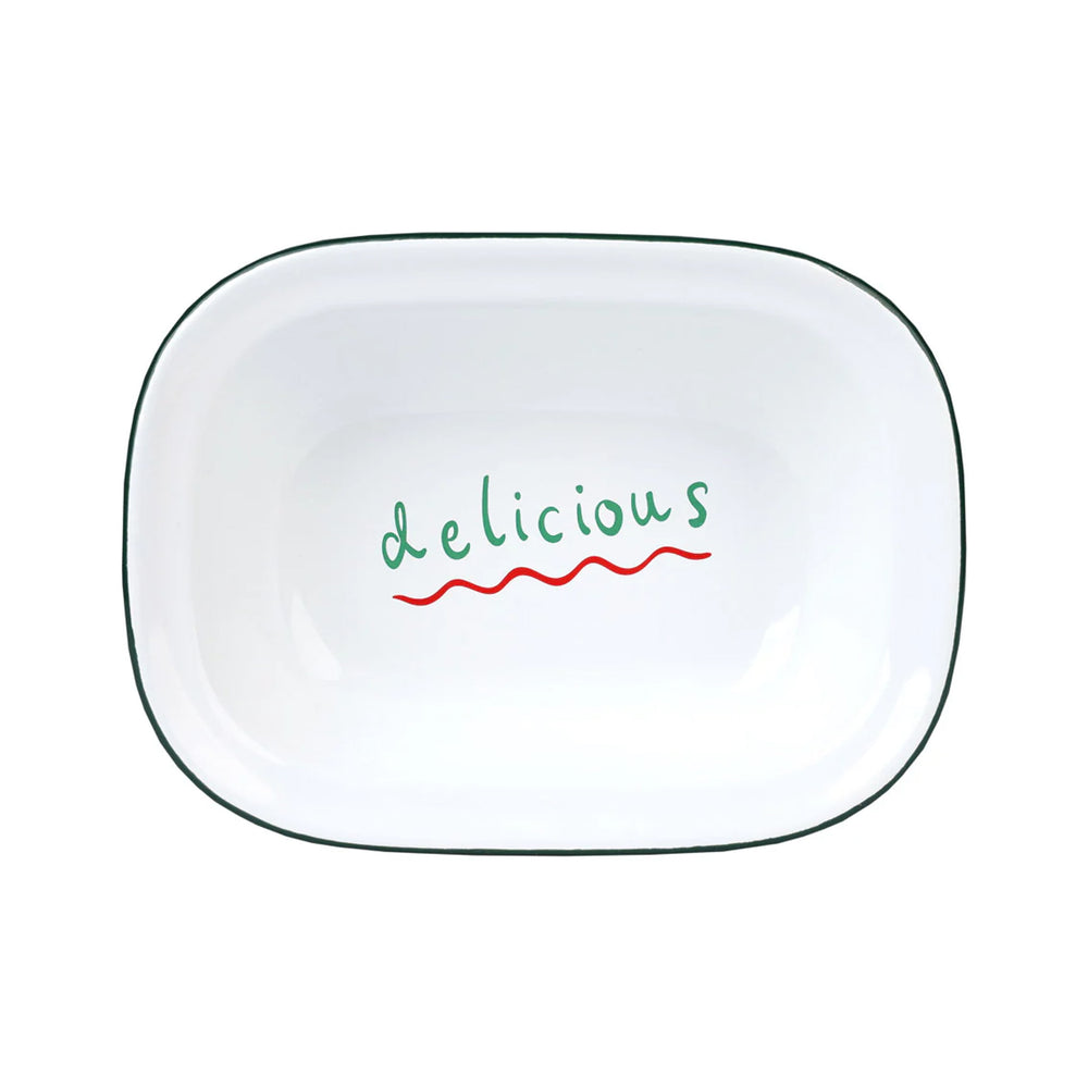 Delicious Enamel Small Roasting Dish, 20cm