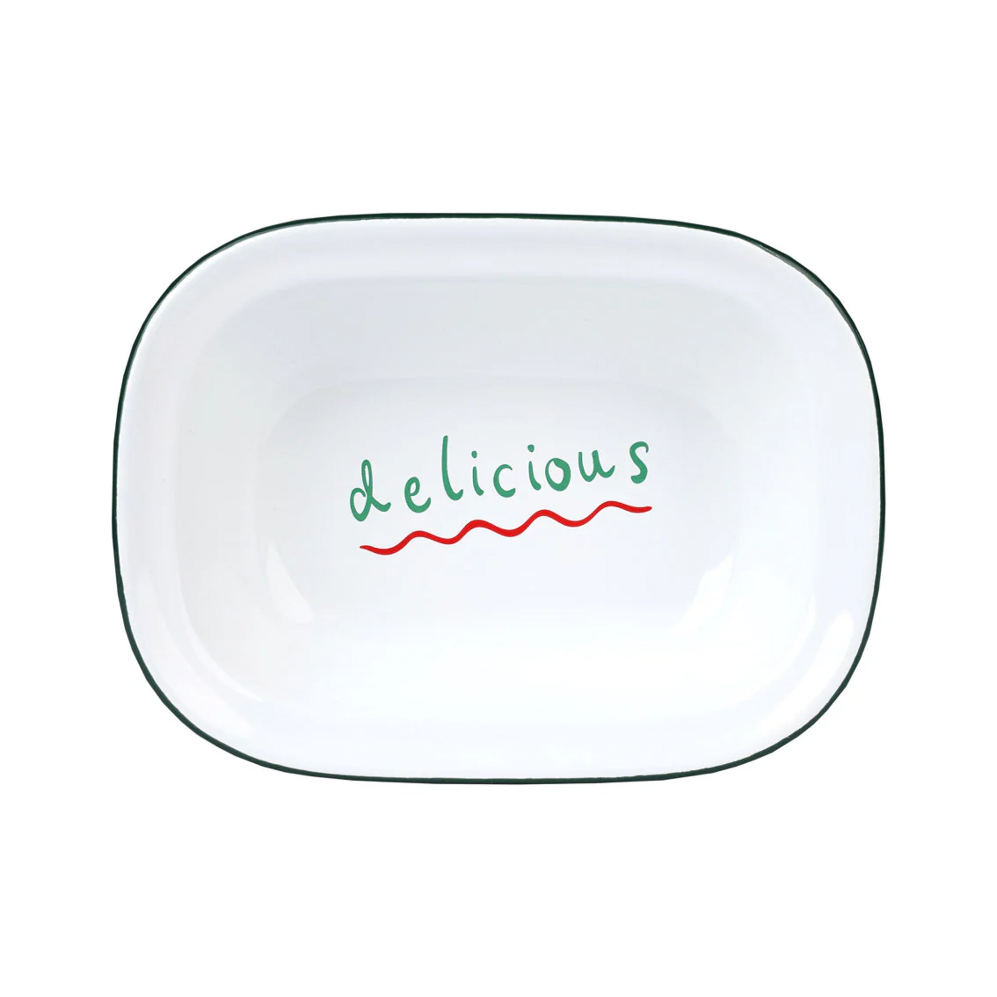 Delicious Enamel Small Roasting Dish, 20cm