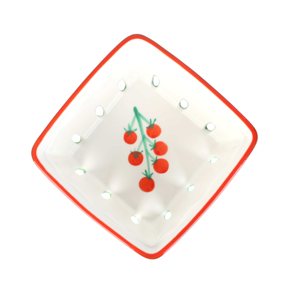 Ceramic Tomato Punnet, 15cm