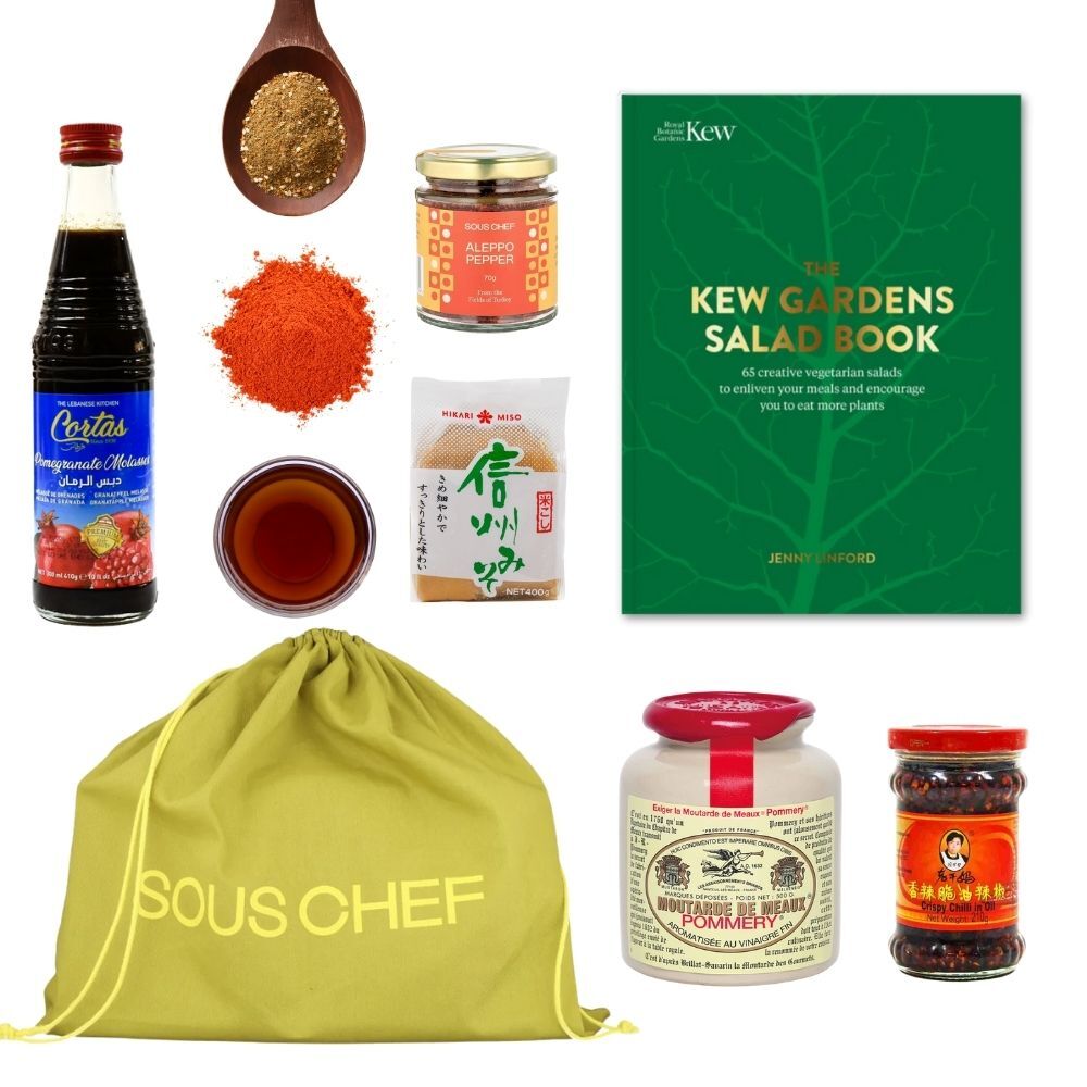 Kew Gardens Salads Cookbook and Ingredients Set