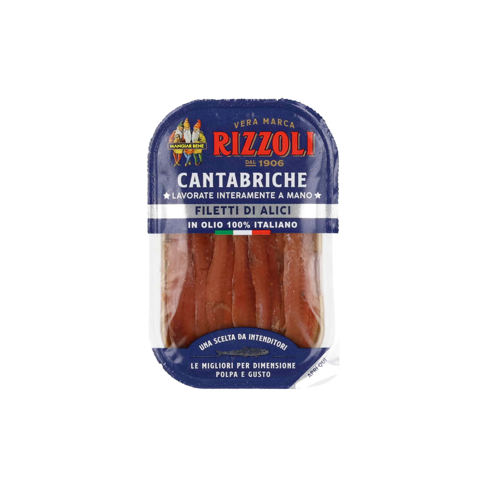 Rizzoli Adriatic Sea Anchovy Fillets in Oil, 70g