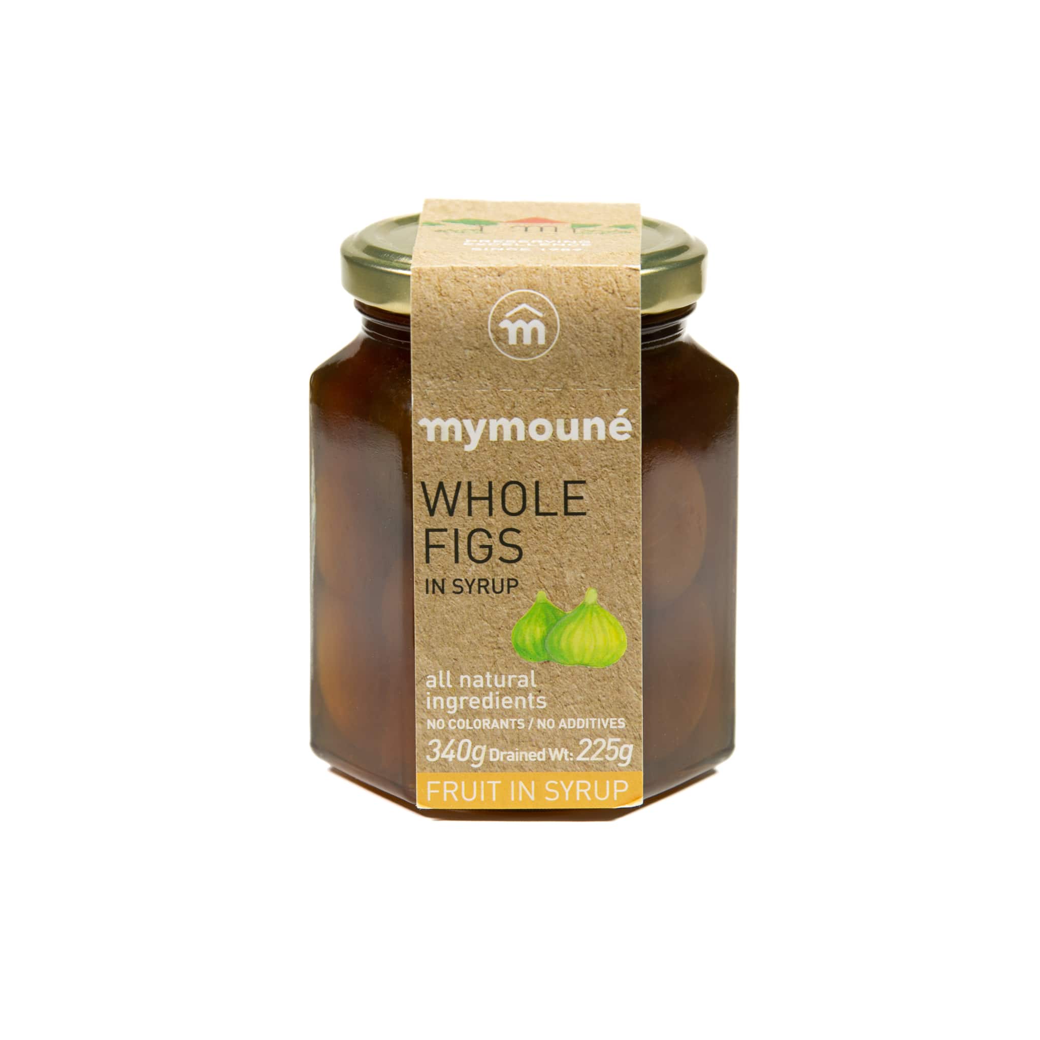 Mymoune Whole Figs in Syrup, 340g