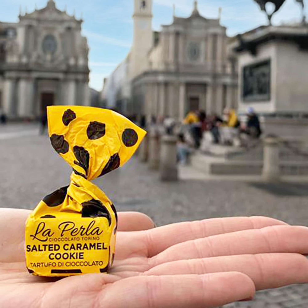 La Perla di Torino Salted Caramel Cookie Truffles, 200g