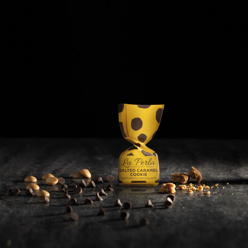 La Perla di Torino Salted Caramel Cookie Truffles, 200g