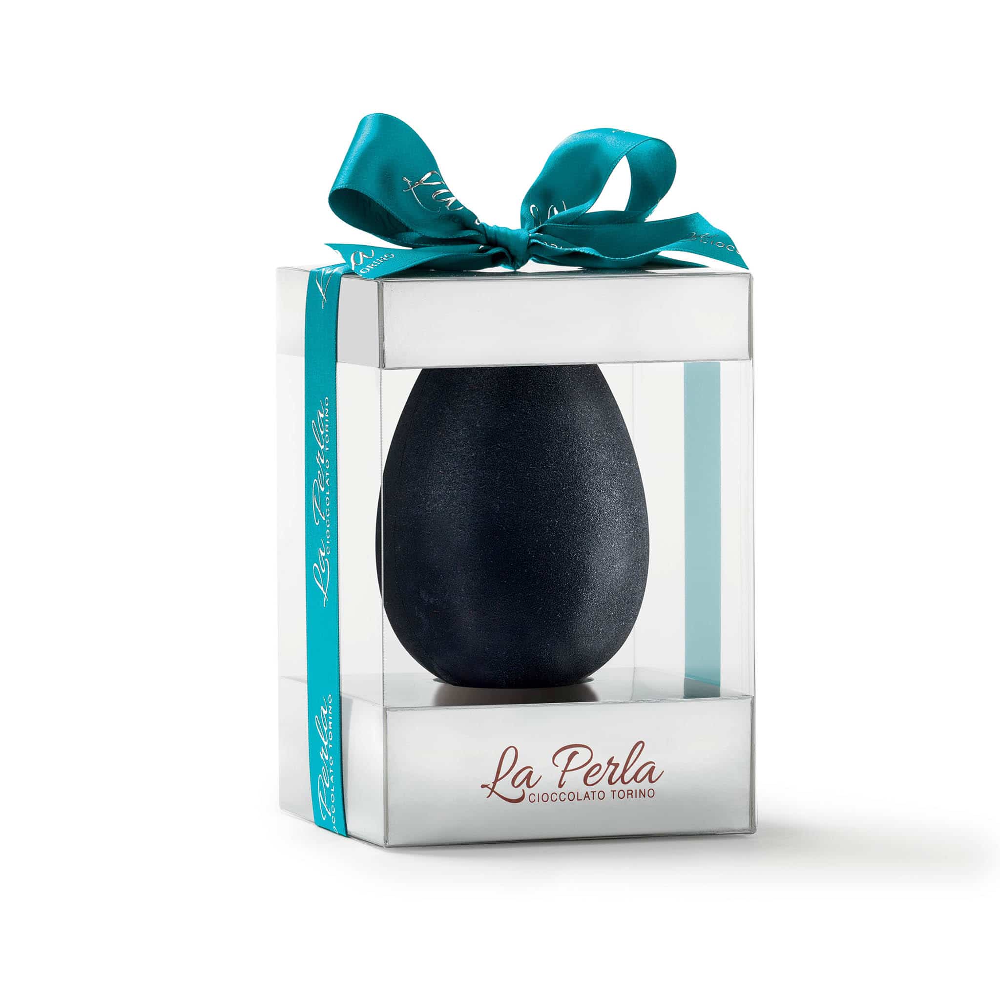 La Perla di Torino Black Pearl Dark Chocolate Truffle Easter Egg, 200g
