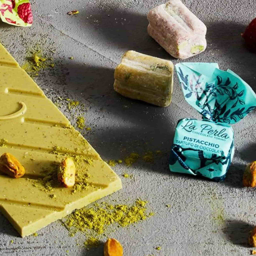 La Perla di Torino Salted Pistachio Truffles, 200g