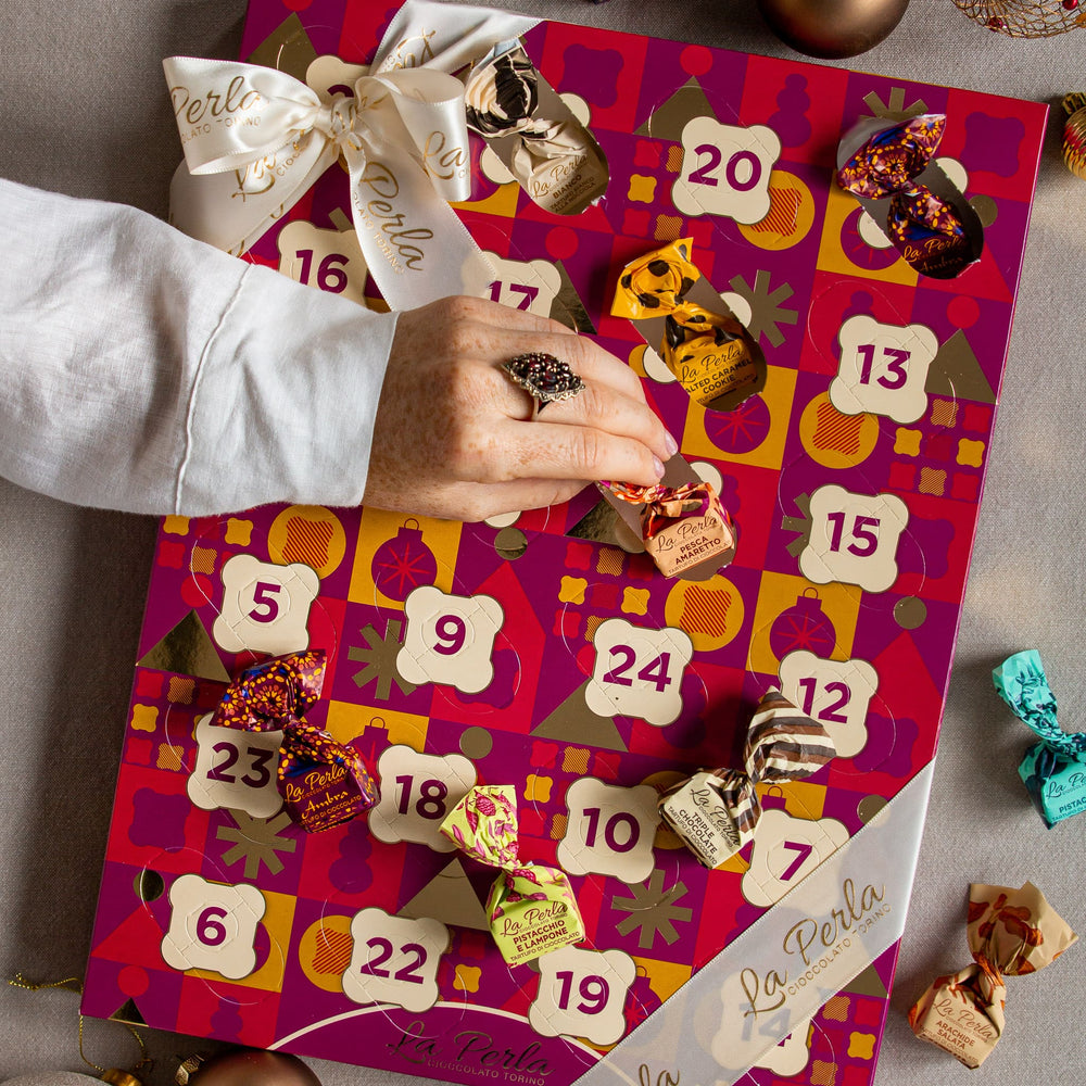 La Perla di Torino Chocolate Truffle Advent Calendar, 300g
