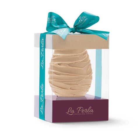 La Perla White Chocolate & Hazelnut Paste Easter Egg, 220g