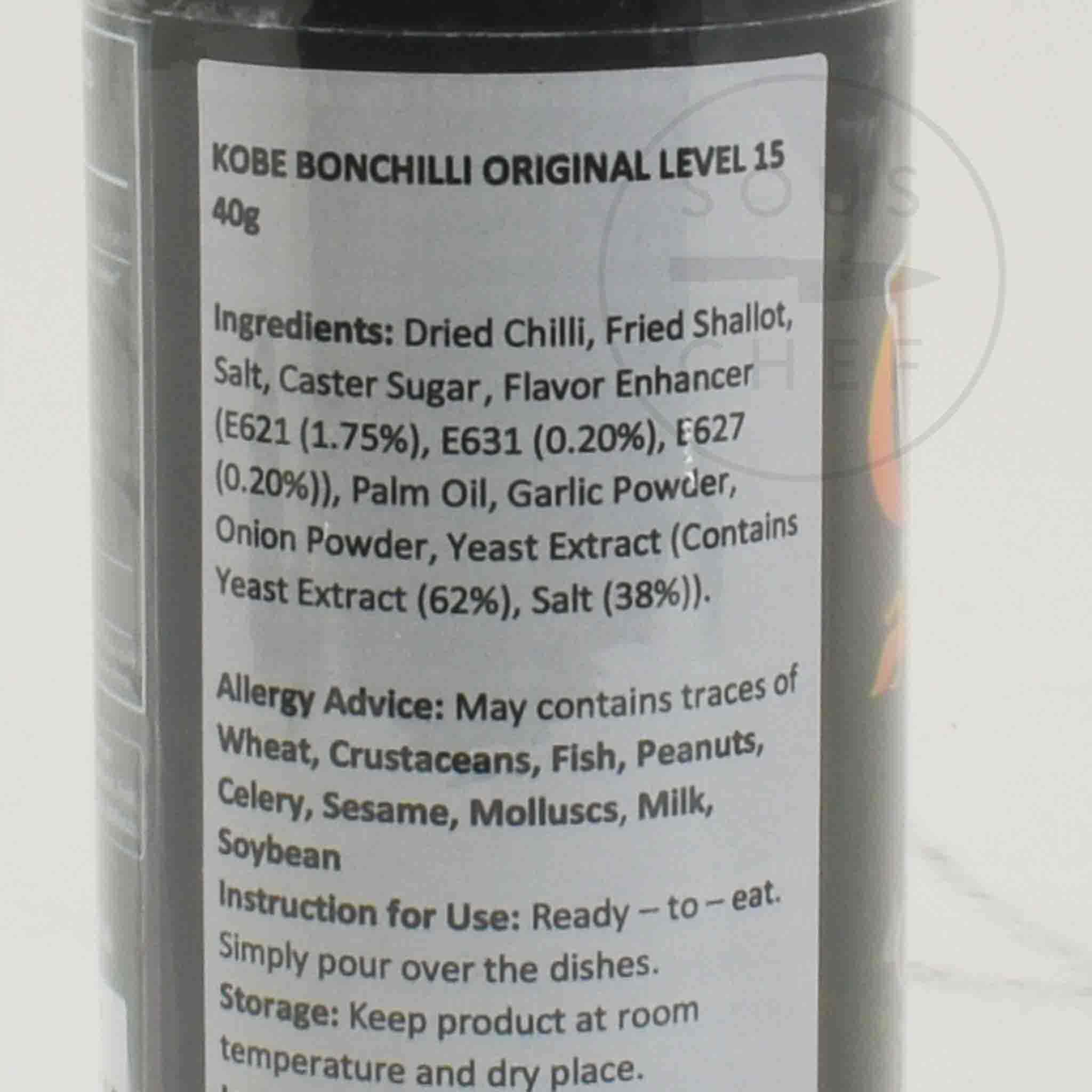 Bonchili Spicy Sprinkle Level 15 Original Flavour 40g