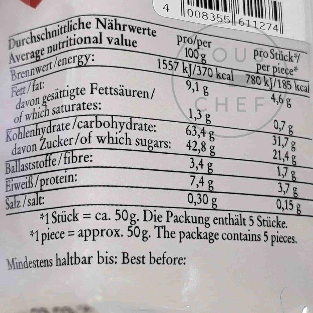 Sugar Coated Lebkuchen, 250g