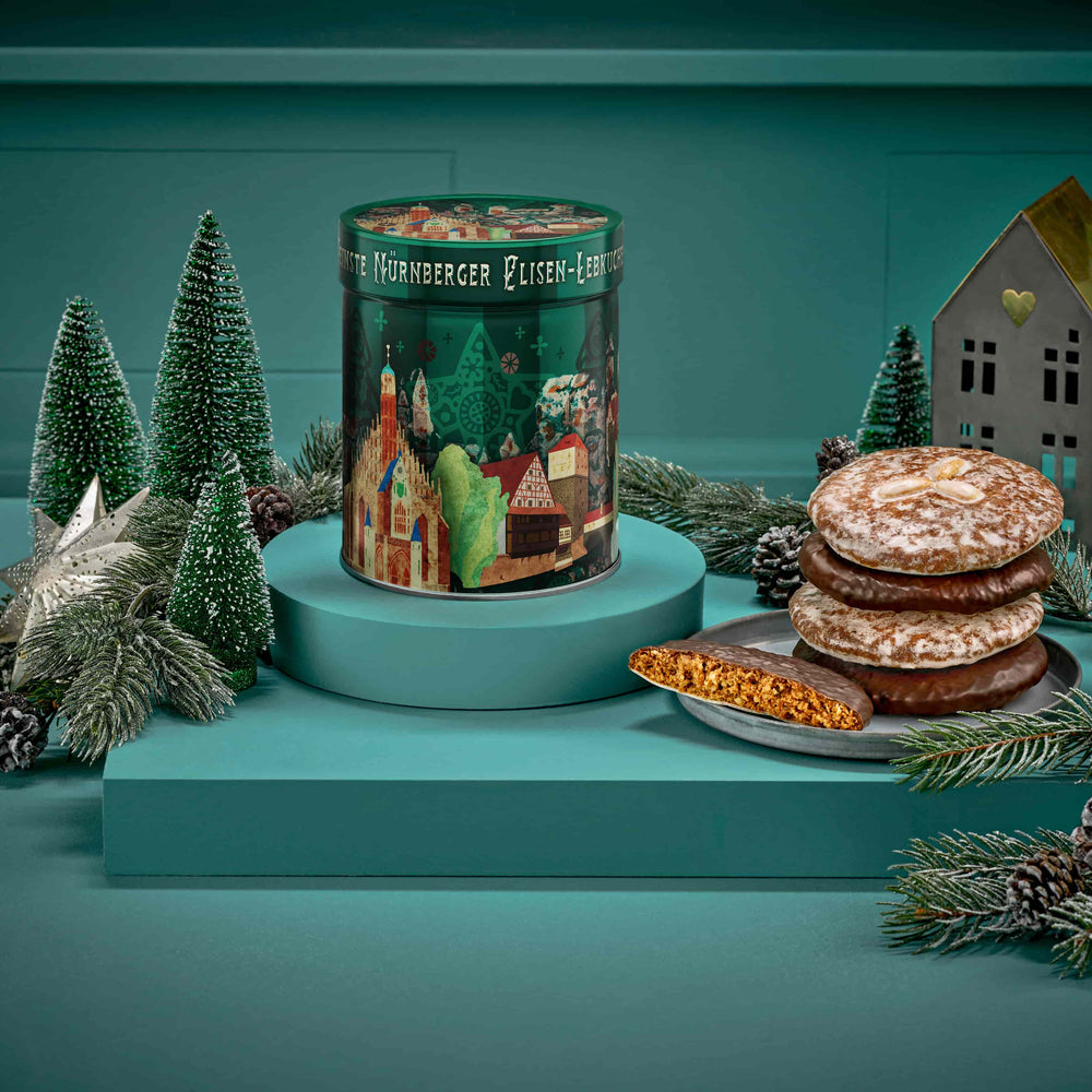 Lebkuchen-Schmidt Elisen Lebkuchen PGI Biscuit Tin, 275g
