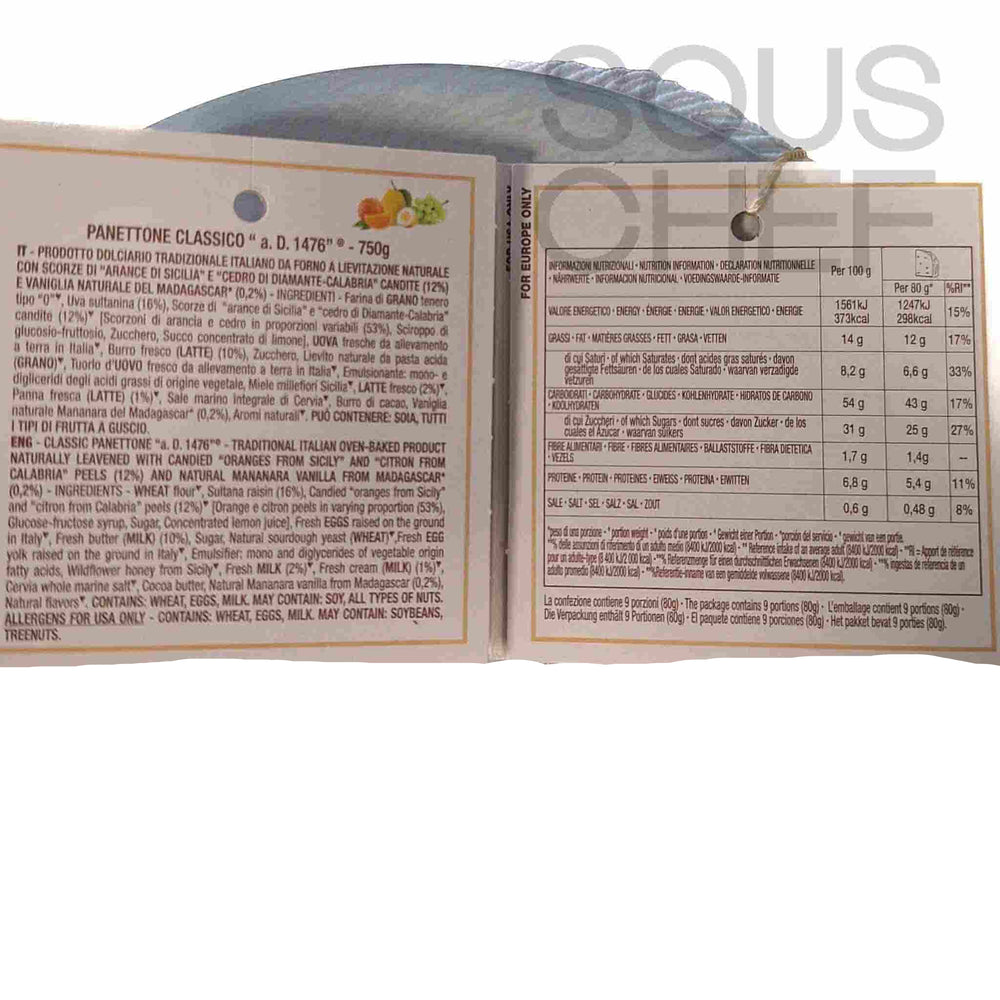 Loison Classic Panettone in Tin, 750g