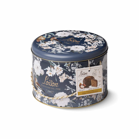 Loison Chocolate & Pear Panettone in Tin, 750g