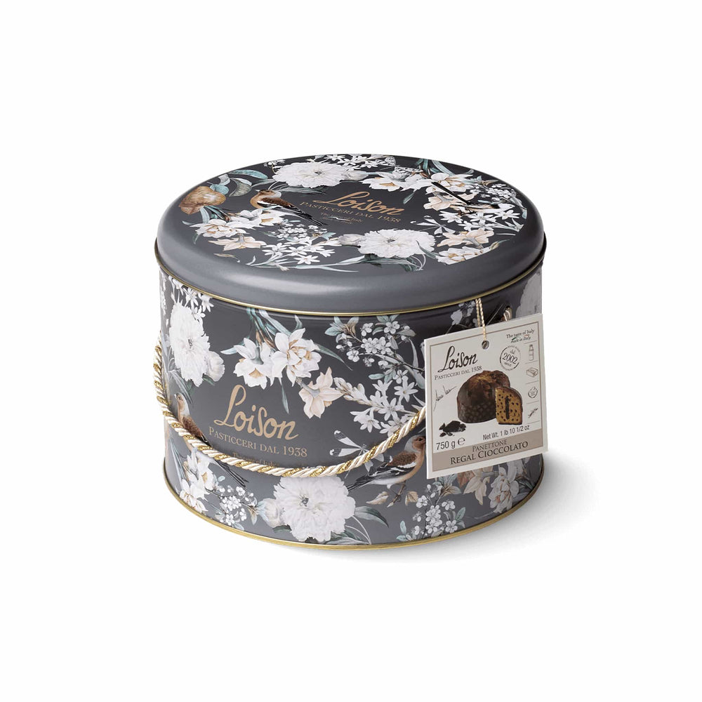 Loison Regal Chocolate Panettone in Tin, 750g