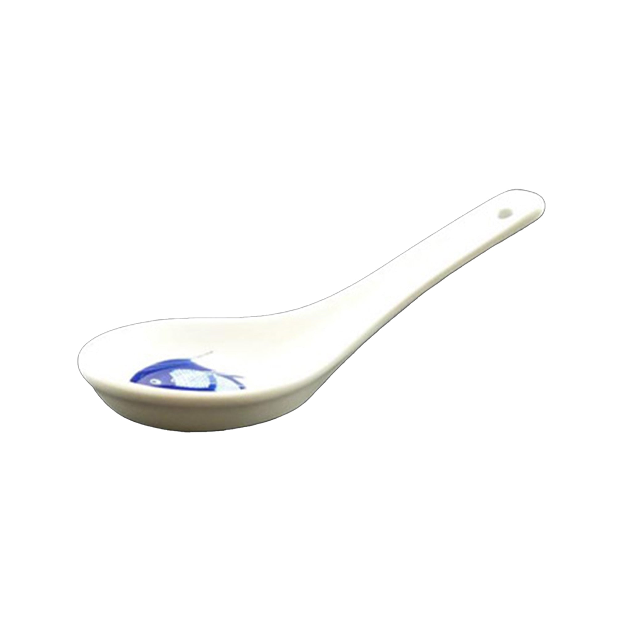 Carp Roe Spoon White & Blue Carp Rice Spoon, 13cm | Buy online UK – Sous Chef UK