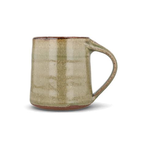 Leach Pottery Ash Green Stoneware Large Mug, 300ml