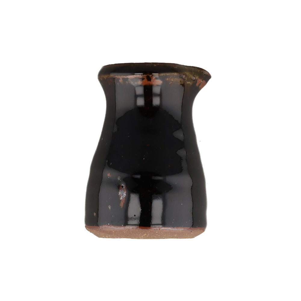 Leach Pottery Tenmoku Black Stoneware Pourer, 100ml